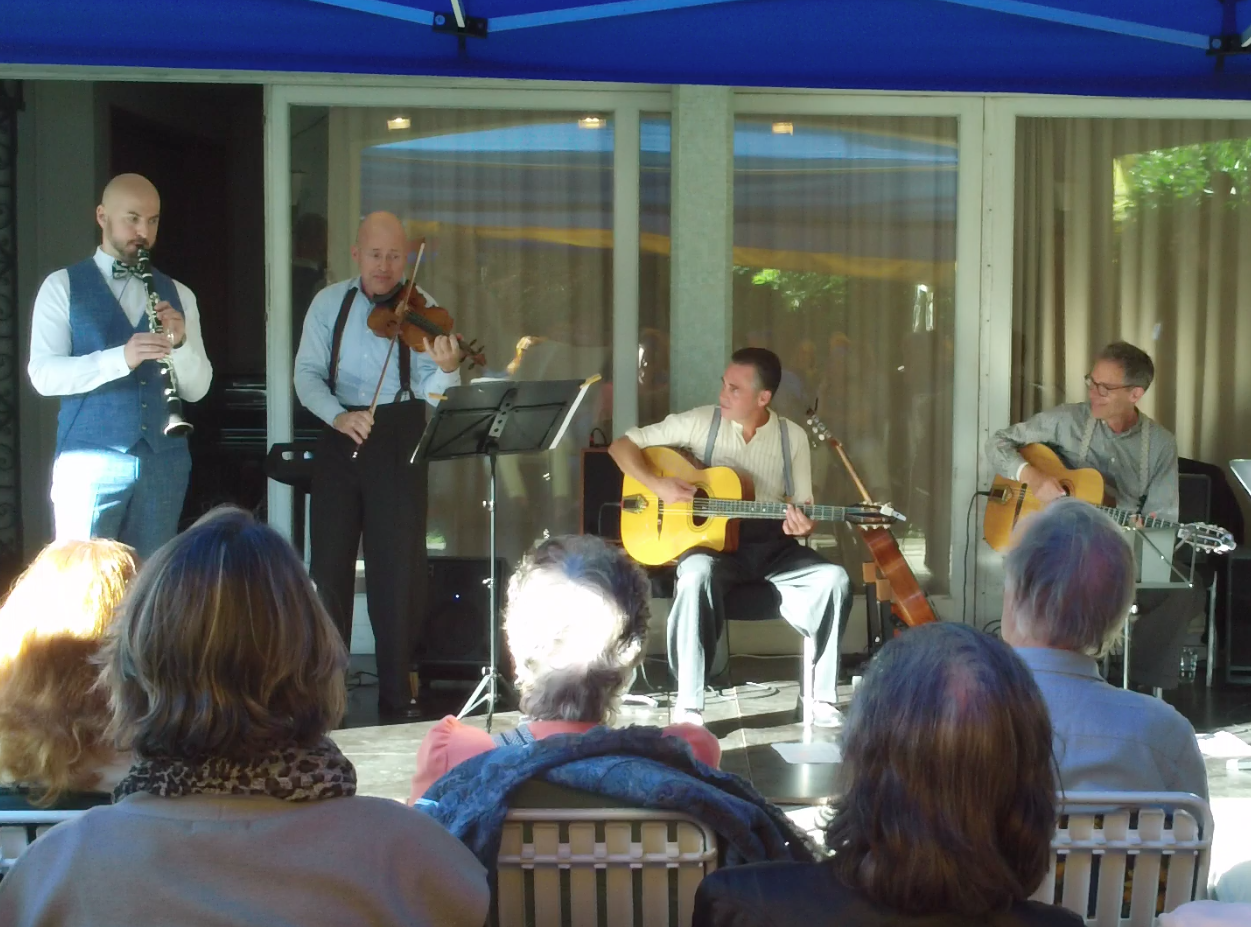 Gadjolinos bei Richi 2 Villa Irniger Konzert